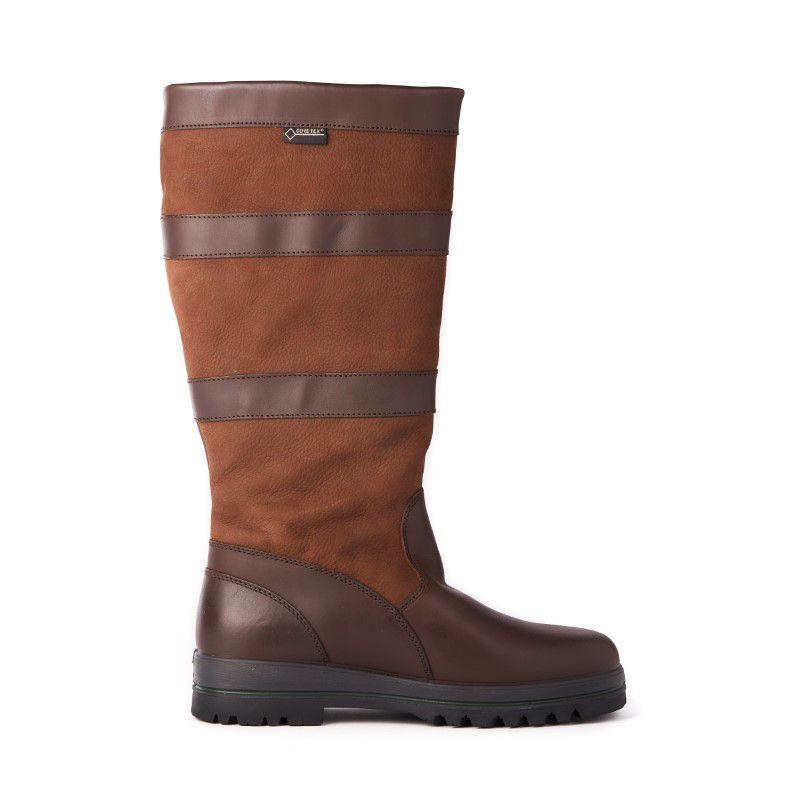 Dubarry Wexford Leather Boots - Walnut - William Powell