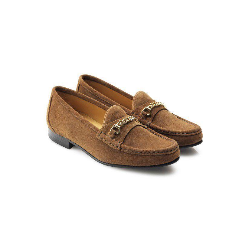 Fairfax & Favor Apsley Suede Loafer - Tan - William Powell