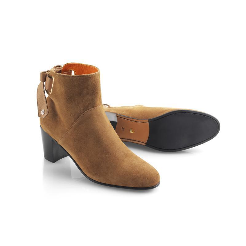 Fairfax & Favor Blair Ladies Ankle Boot - Tan - William Powell