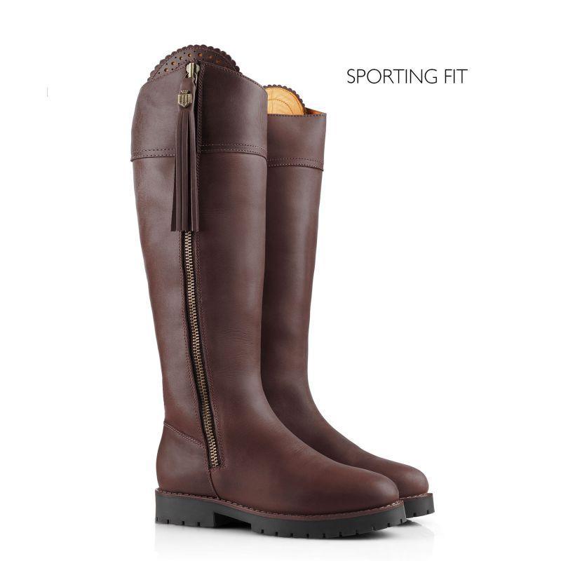 Fairfax & Favor Explorer Waterproof Sporting Fit Boots - Mahogany - William Powell