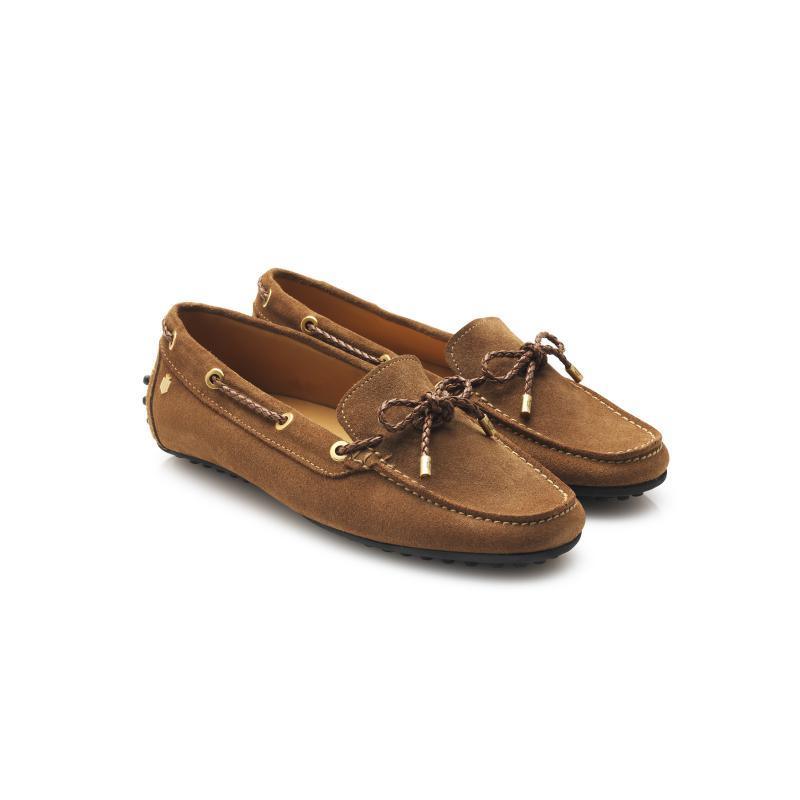 Fairfax & Favor Henley Driving Shoes - Tan - William Powell