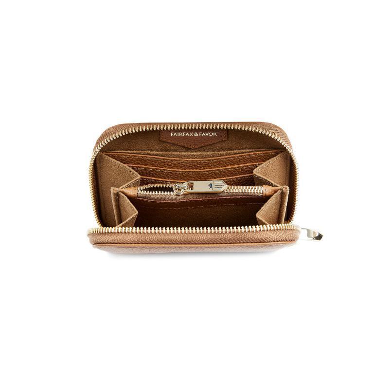 Fairfax & Favor Mini Salisbury Purse - Pomovero Leather - William Powell
