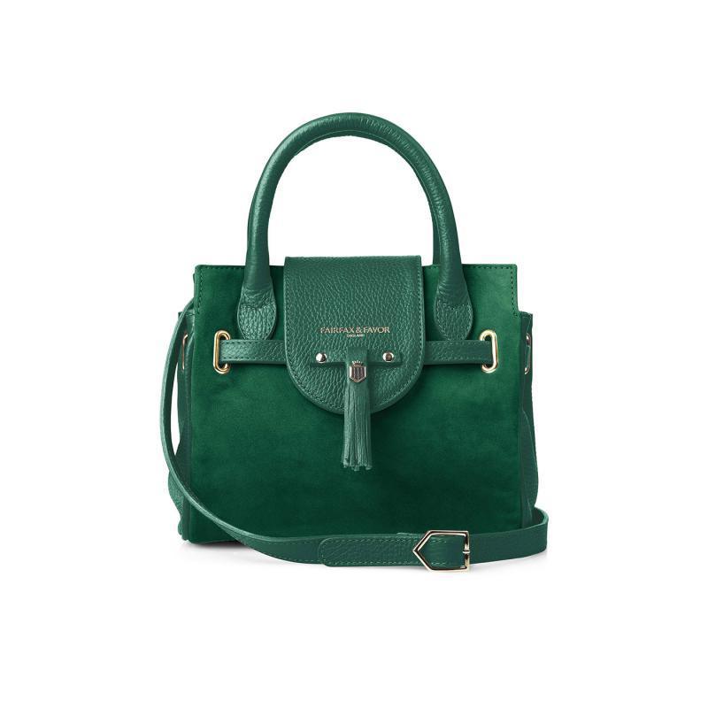 Fairfax & Favor Mini Windsor Handbag - Emerald Green - William Powell