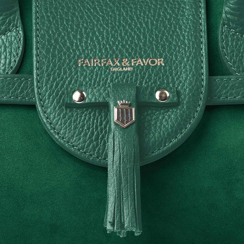 Fairfax & Favor Mini Windsor Handbag - Emerald Green - William Powell