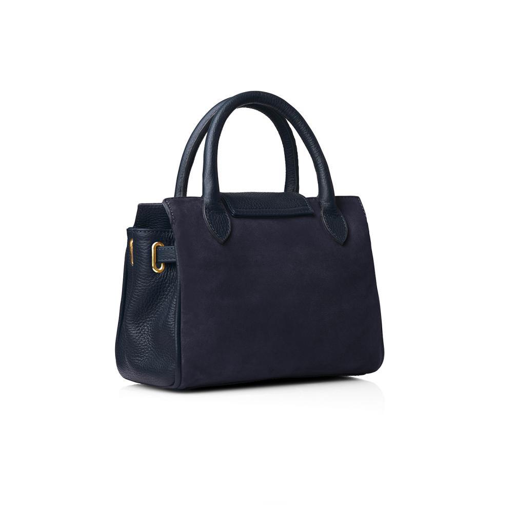 Fairfax & Favor Mini Windsor Handbag - Navy - William Powell