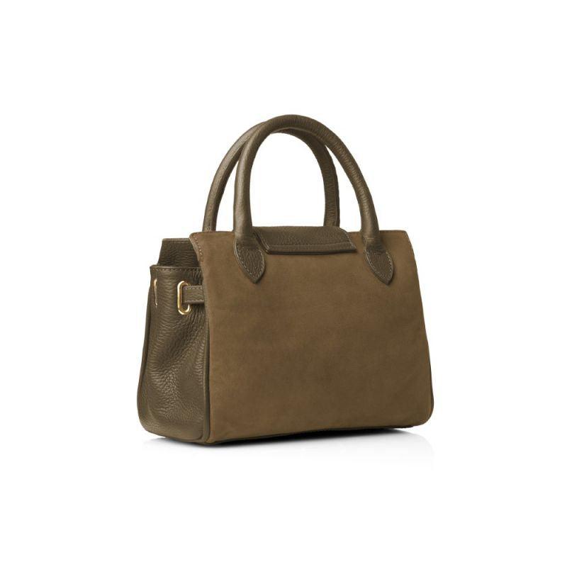 Fairfax & Favor Mini Windsor Handbag - Olive - William Powell