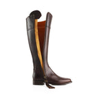 Fairfax & Favor Regina Leather Boots - Mahogany - William Powell