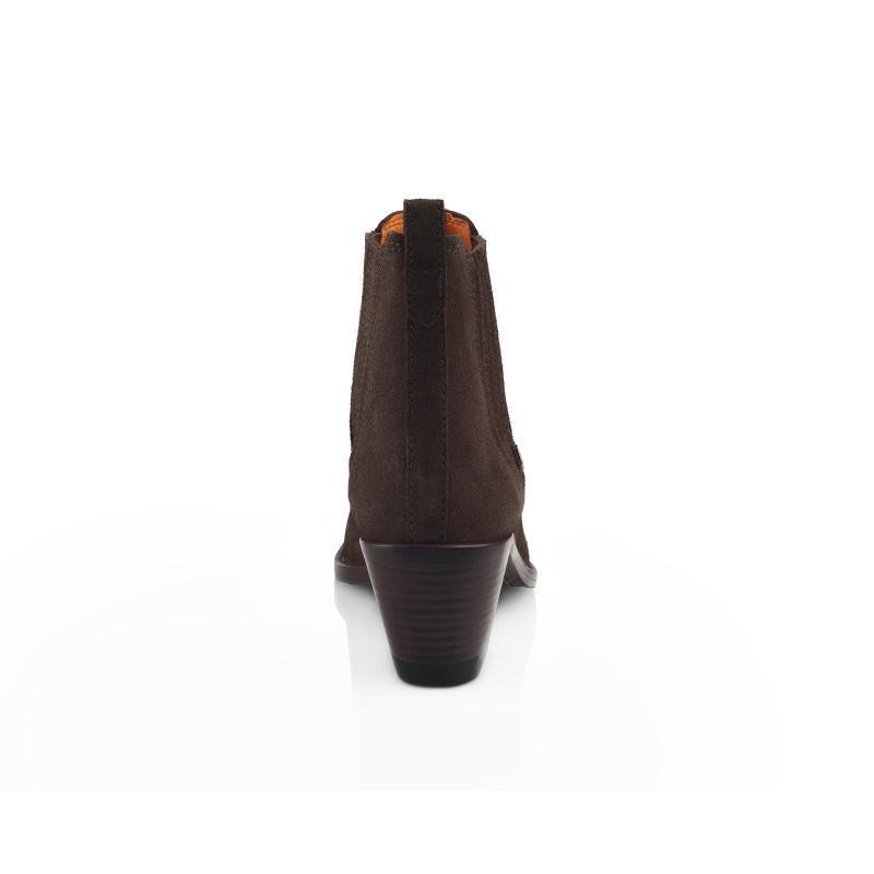 Fairfax & Favor Rockingham Ladies Ankle Boot - Chocolate - William Powell