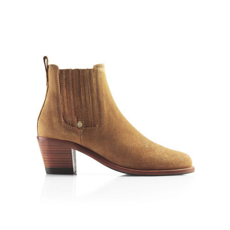 Fairfax & Favor Rockingham Ladies Ankle Boot - Tan - William Powell