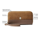 Fairfax & Favor Salisbury Travel Purse - Tan - William Powell