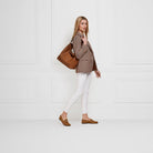 Fairfax & Favor Tetbury Ladies Shoulder Bag - Tan Leather - William Powell