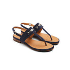 Fairfax & Favor Thornham Ladies Sandal - Navy - William Powell