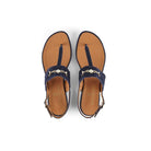 Fairfax & Favor Thornham Ladies Sandal - Navy - William Powell