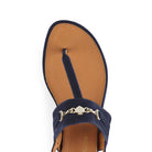 Fairfax & Favor Thornham Ladies Sandal - Navy - William Powell