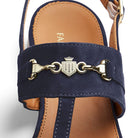 Fairfax & Favor Thornham Ladies Sandal - Navy - William Powell