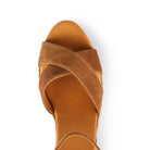 Fairfax & Favor Valencia Ladies Wedge Sandal - Tan - William Powell