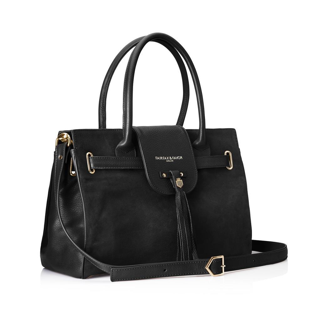 Fairfax & Favor Windsor Handbag - Black - William Powell