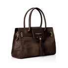 Fairfax & Favor Windsor Handbag - Chocolate - William Powell