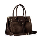 Fairfax & Favor Windsor Handbag - Chocolate - William Powell