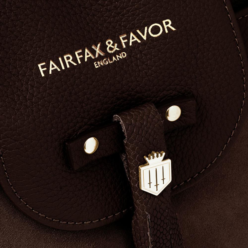 Fairfax & Favor Windsor Handbag - Chocolate - William Powell