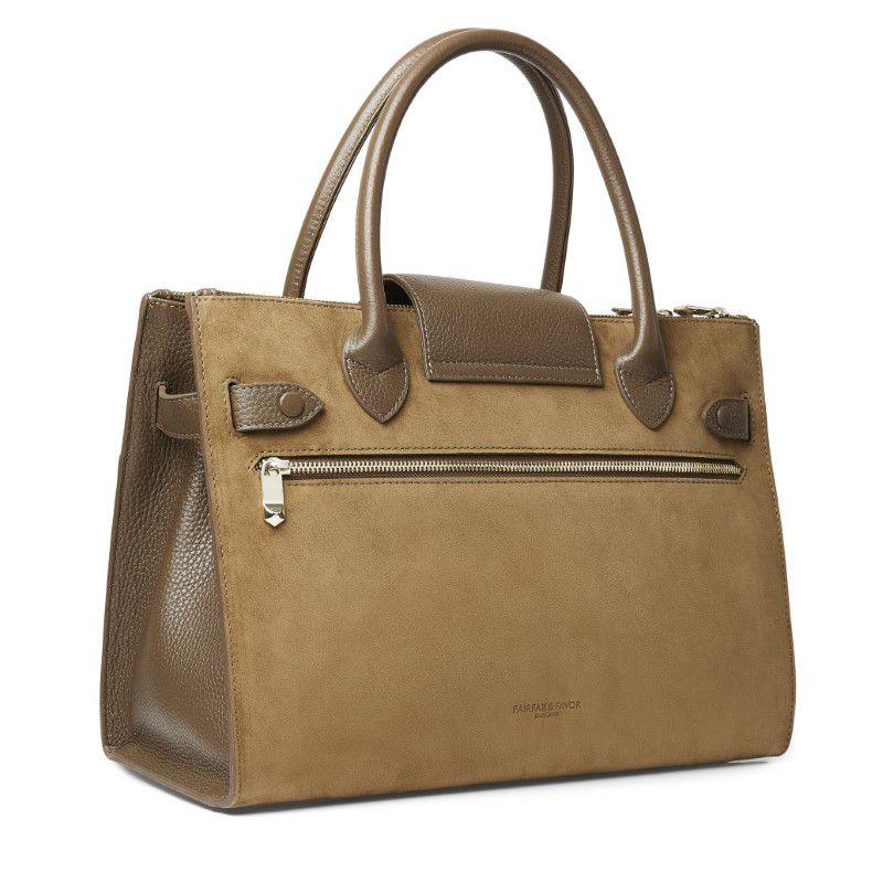 Fairfax & Favor Windsor Ladies Work Bag - Tan - William Powell