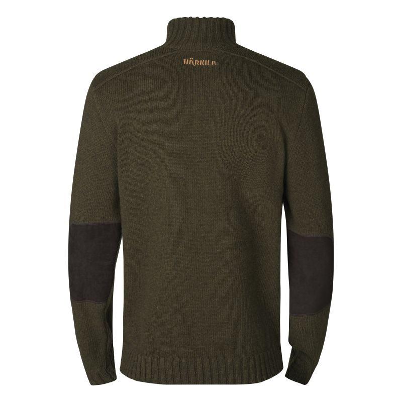 Harkila Annaboda 2.0 HSP™ Mens Windproof 1/4 Zip Jumper - Willow Green - William Powell