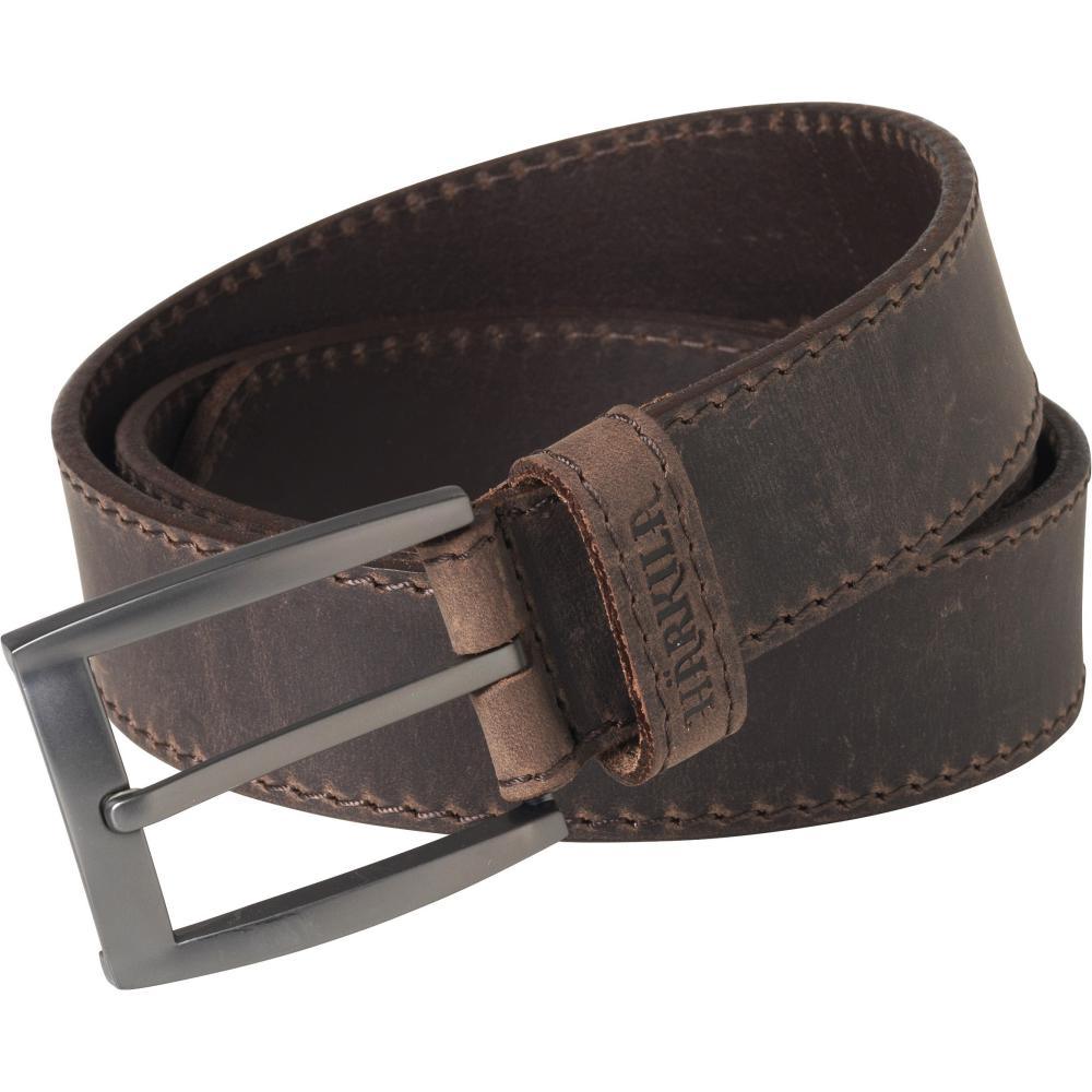 Harkila Arvak Mens Leather Belt - Deep Brown - William Powell