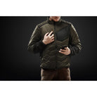 Harkila Heat Control Mens Jacket - Willow Green/ Black - William Powell