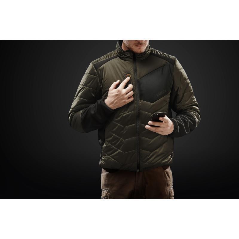 Harkila Heat Control Mens Jacket - Willow Green/ Black - William Powell