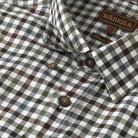 Harkila Milford Mens Cotton Shirt - Burgundy Check - William Powell