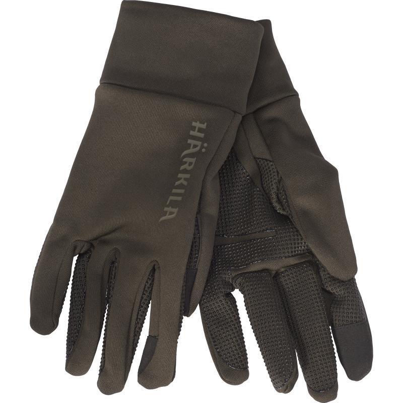 Harkila Power Stretch Polartec Gloves - Shadow Brown - William Powell