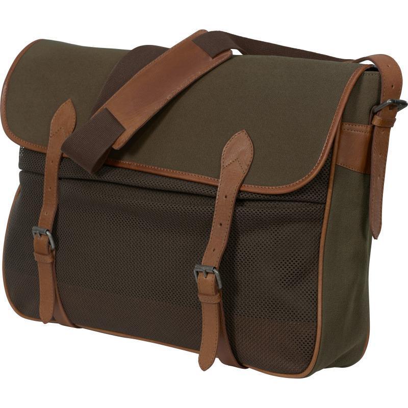 Harkila Retrieve Canvas & Leather Gamebag - Warm Olive - William Powell