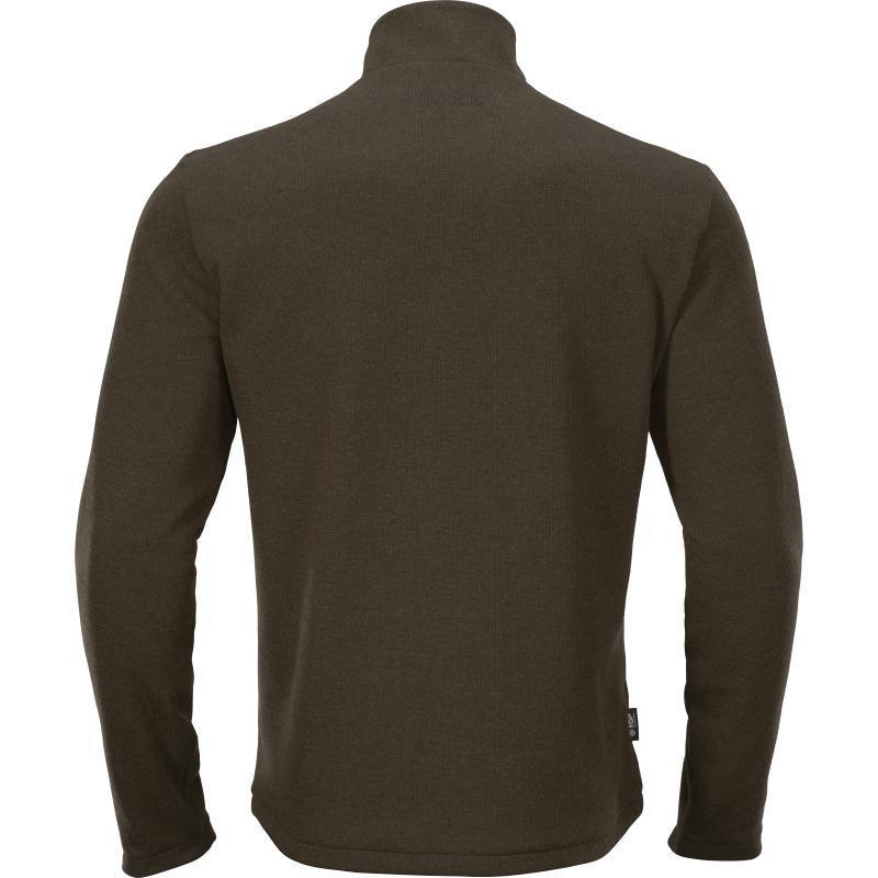 Harkila Retrieve HSP Windproof Mens 1/4 Zip Jumper - Dark Warm Olive - William Powell