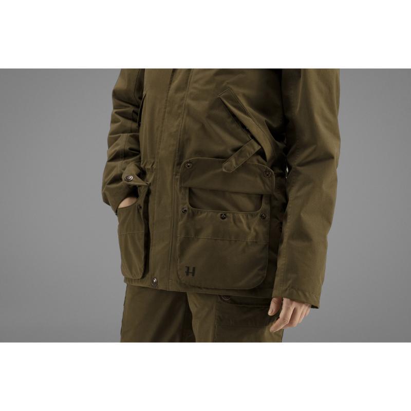 Harkila Retrieve HWS Ladies Shooting Jacket - Warm Olive - William Powell