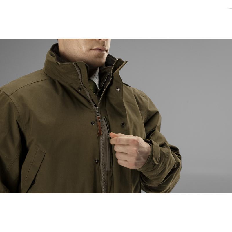 Harkila Retrieve HWS  Mens Shooting Jacket - Warm Olive - William Powell