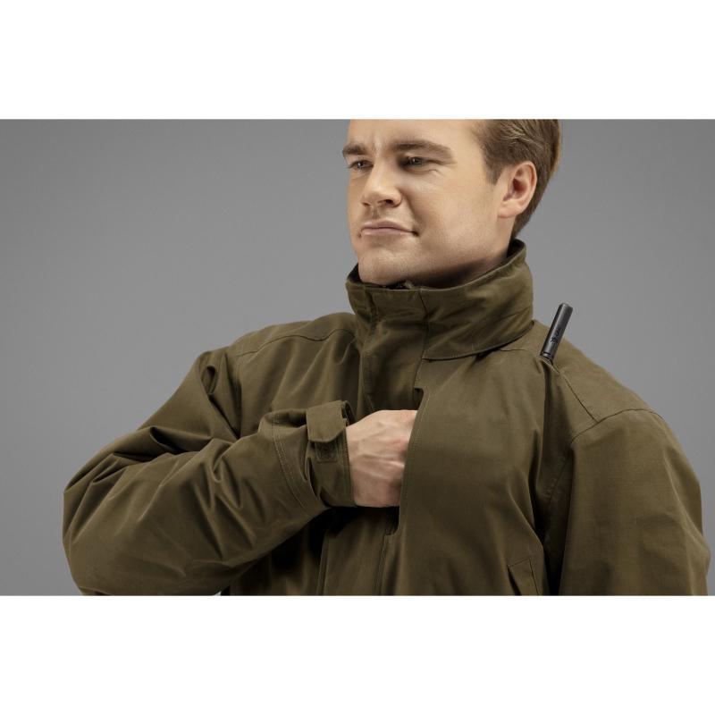 Harkila Retrieve HWS  Mens Shooting Jacket - Warm Olive - William Powell