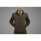 Harkila Retrieve Insulated Mens Full Zip - Dark Warm Olive - William Powell