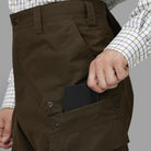 Harkila Retrieve Mens Trousers - Dark Warm Olive - William Powell