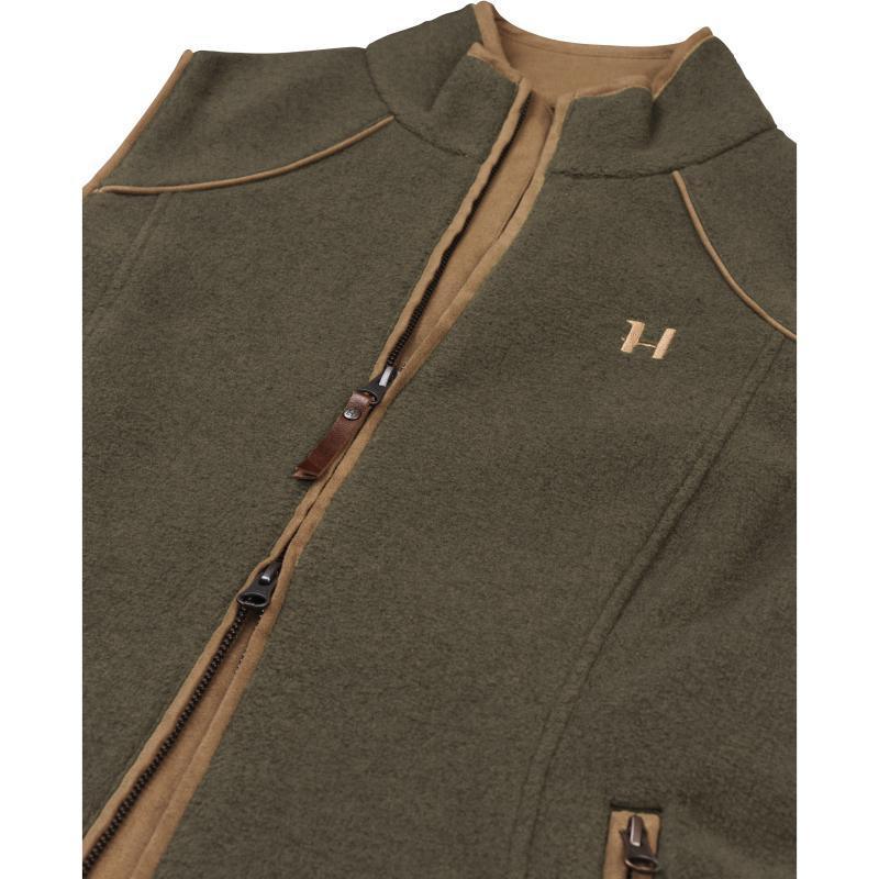 Harkila Sandhem Lady Fleece Waistcoat  - Willow Green - William Powell