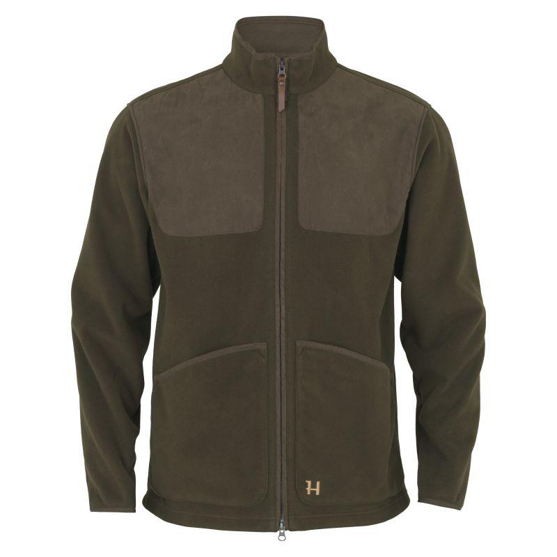 Harkila Stornoway Active Polartec Windbloc Mens Shooting Jacket - Willow Green - William Powell