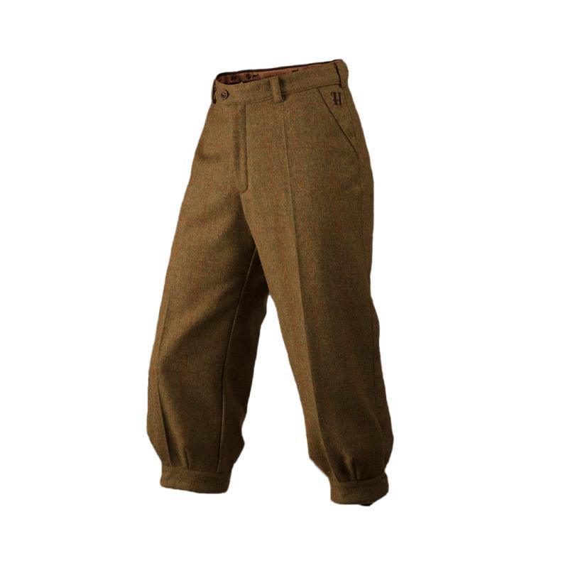 Harkila Stornoway HWS Mens Waterproof Tweed Breeks - Terragon Brown - William Powell