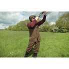 Harkila Stornoway HWS Mens Waterproof Tweed Breeks - Terragon Brown - William Powell