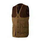 Harkila Stornoway Mens Tweed Shooting Vest - Terragon Brown - William Powell