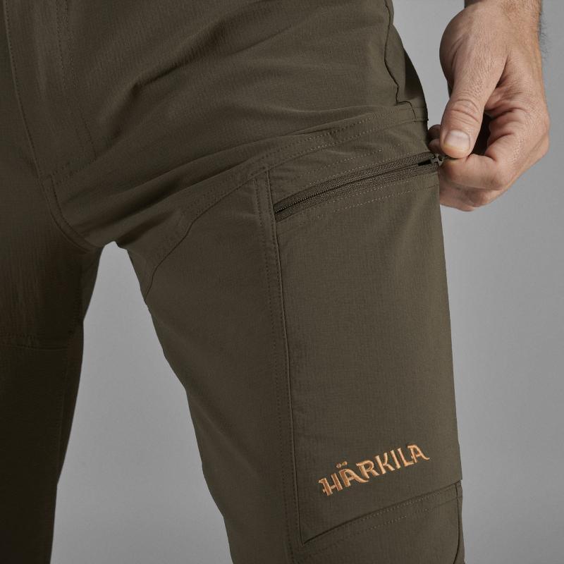 Harkila Trail Tick Proof Mens Trousers - Willow Green - William Powell