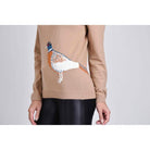 Hartwell Amanda Pheasants Ladies Knitted Jumper - Beige - William Powell