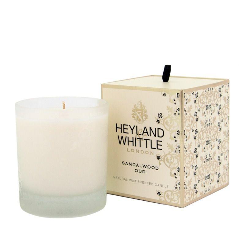 Heyland & Whittle Gold Classic Candle - Sandalwood Oud - William Powell