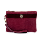 Hicks & Brown Chelsworth Clutch Bag - Maroon - William Powell