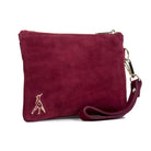 Hicks & Brown Chelsworth Clutch Bag - Maroon - William Powell