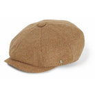 Hicks & Brown Felsham Bakerboy Tweed Cap - Russet - William Powell