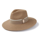 Hicks & Brown Hemley Wide Brimmed Summer Fedora - Natural - William Powell